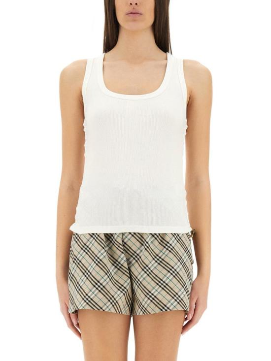 25SS 버버리 민소매 티셔츠 8109197 B8764 WHITE