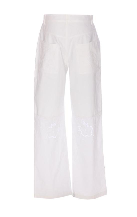 25SS 마린세르 스트레이트 팬츠 UPA056AWH10 WHITE - MARINE SERRE