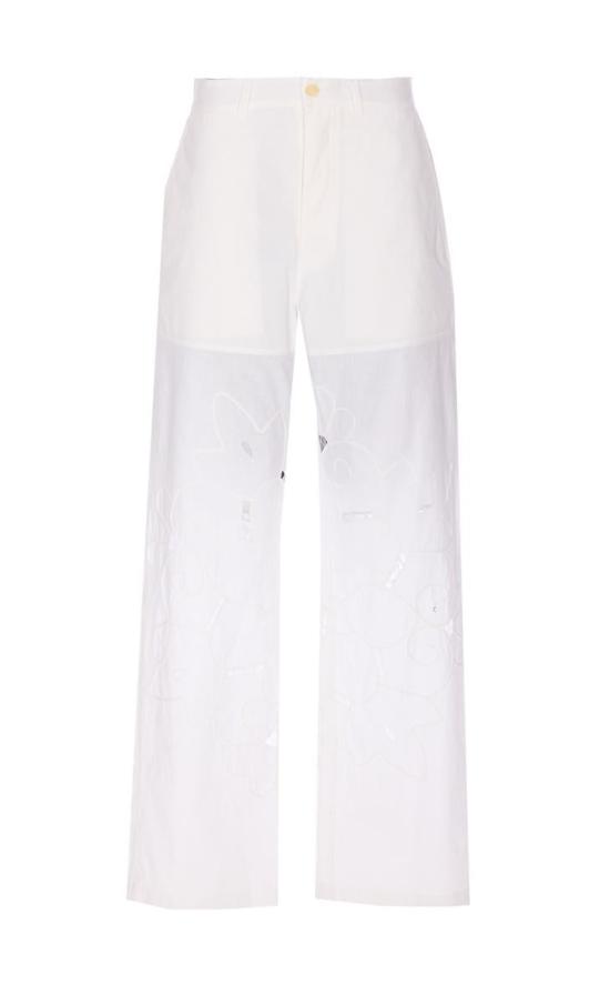 25SS 마린세르 스트레이트 팬츠 UPA056AWH10 WHITE