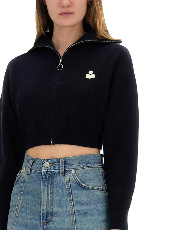 25SS 이자벨마랑에뚜왈 스웨터 CA0004FA A3L75E30MI BLUE - ISABEL MARANT ETOILE