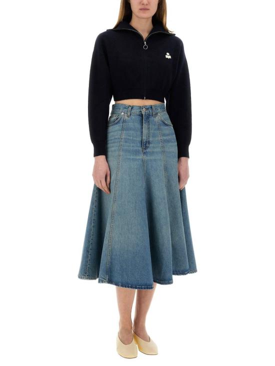 25SS 이자벨마랑에뚜왈 스웨터 CA0004FA A3L75E30MI BLUE - ISABEL MARANT ETOILE