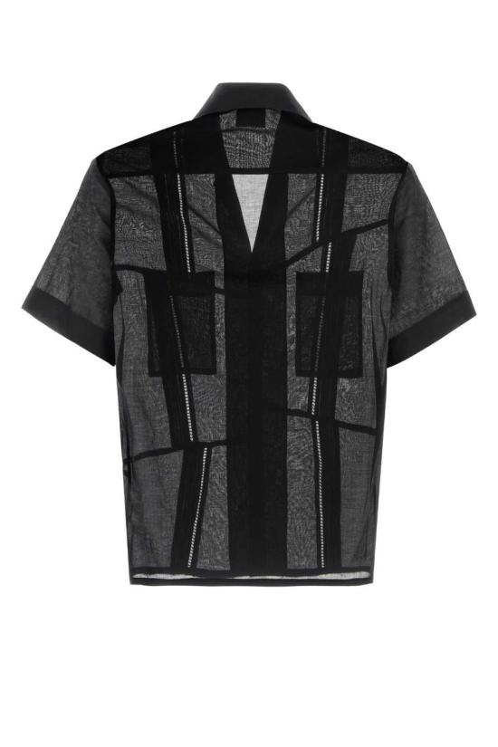 25SS 마리아노 반팔 셔츠 T28019922 99 Black - MAGLIANO