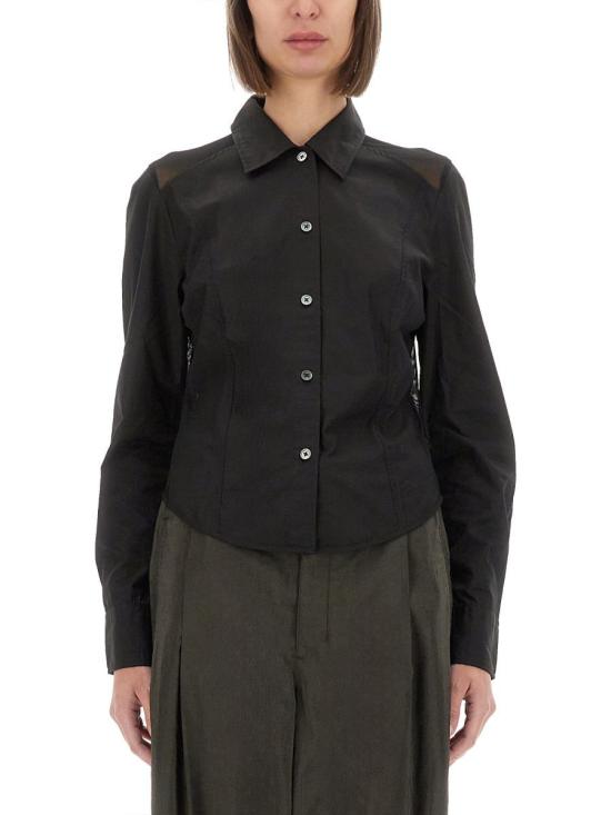 25SS 아워레가시 셔츠 W2252CB BLACKALLDAYPOPLIN Black