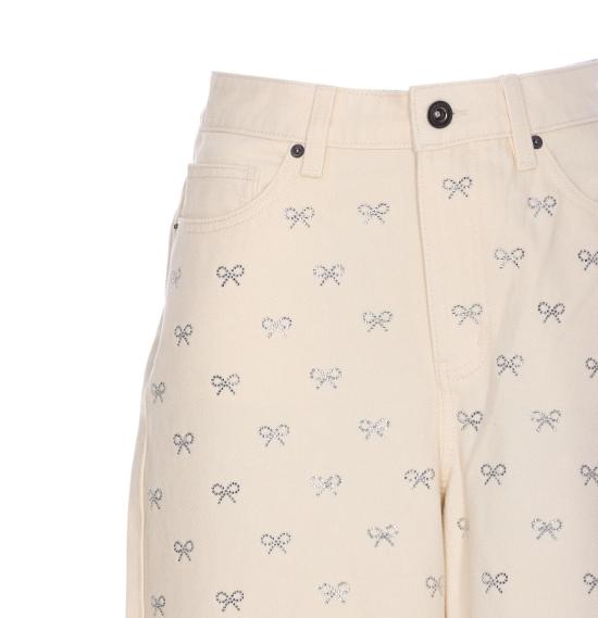 25SS 셀프 포트레이트 데님 팬츠 829PCREAM WHITE - SELF PORTRAIT