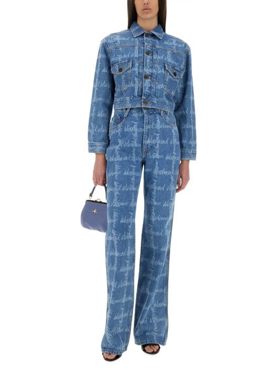 25SS 비비안웨스트우드 데님 자켓 19010018 W014IK306 Navy - VIVIENNE WESTWOOD