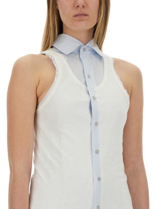 25SS 마르지엘라 셔츠 S51NL0046 MTJ027961 WHITE - MAISON MARGIELA