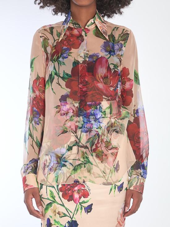 25SS 돌체앤가바나 블라우스 31484188 F5R64T IS1Y7 H25PR PINK