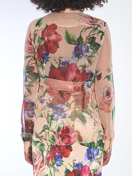 25SS 돌체앤가바나 블라우스 31484188 F5R64T IS1Y7 H25PR PINK - DOLCE & GABBANA