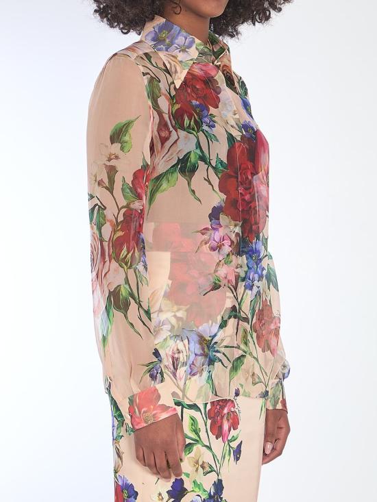 25SS 돌체앤가바나 블라우스 31484188 F5R64T IS1Y7 H25PR PINK - DOLCE & GABBANA