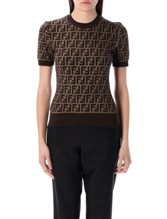 25SS 펜디 스웨터 25PFZXC72ASJT F0GGE Brown