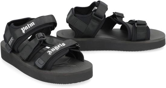 25SS 팜앤젤스 샌들 PMIH017S25FAB001 1010 Black - PALM ANGELS