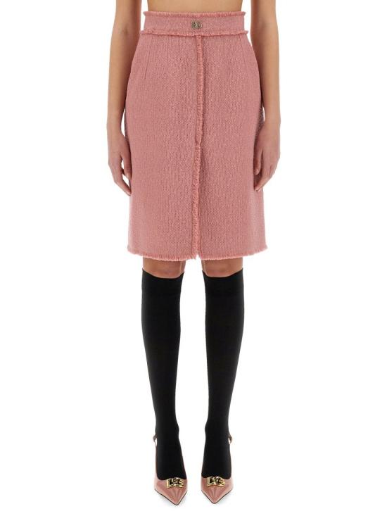 25SS 돌체앤가바나 미디 스커트 F4C2DT HUMUAF0473 PINK