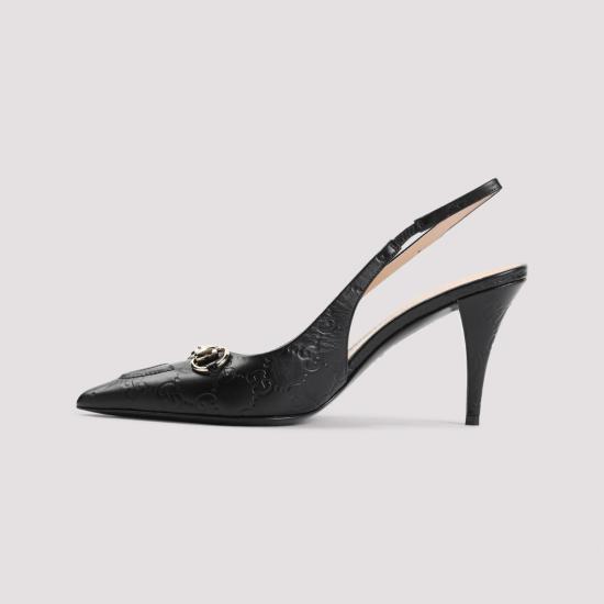 25SS 구찌 힐/펌프스 792065 AAEGJ 1000 Black - GUCCI