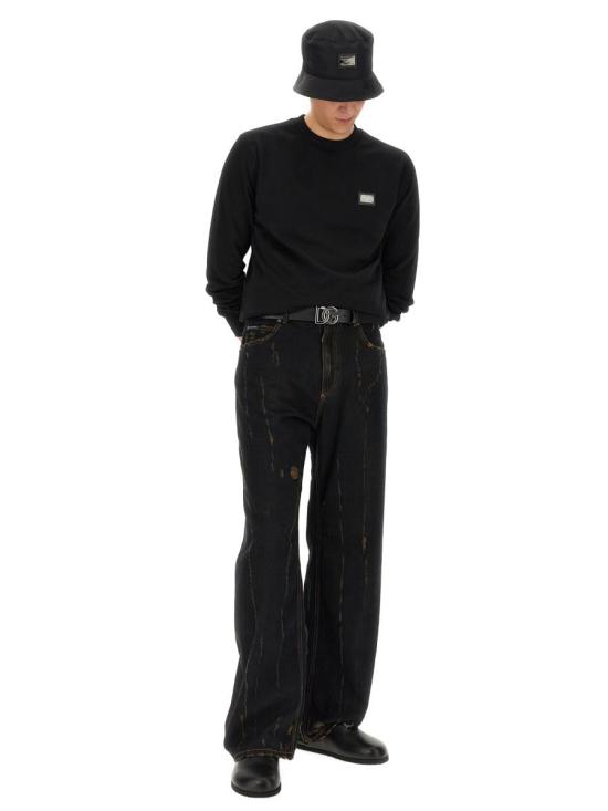 25FW 돌체앤가바나 스웨터 G9ABJT G7F2GN0000 Black - DOLCE & GABBANA