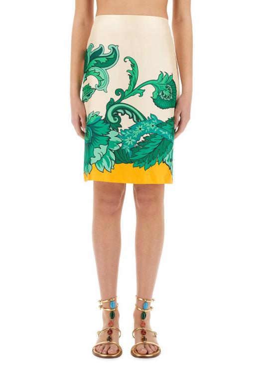 25SS 에트로 미디 스커트 WRFA0116 AK889X0806 MULTICOLOUR