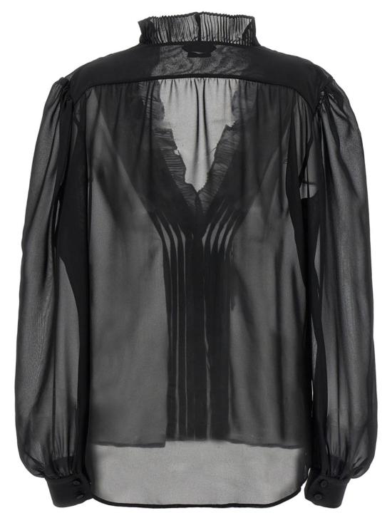 25SS 톰포드 블라우스 CA3300FAX1496LB999 Black - TOMFORD