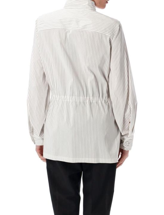 25SS 펜디 자켓 25PFJ7621AQ3L F0XAY CREAM STRIPES - FENDI