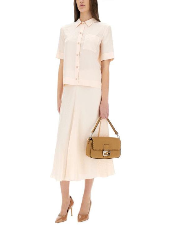 25SS 펜디 롱 스커트 FQ7655 AUQGF1RX0 PINK - FENDI