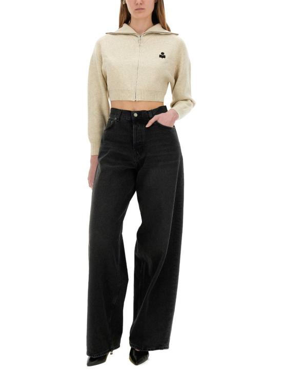 25SS 이자벨마랑에뚜왈 스웨터 CA0004FA A3L75E02LY Beige - ISABEL MARANT ETOILE