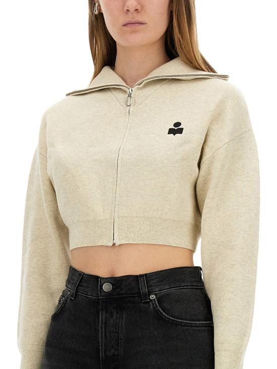 25SS 이자벨마랑에뚜왈 스웨터 CA0004FA A3L75E02LY Beige - ISABEL MARANT ETOILE
