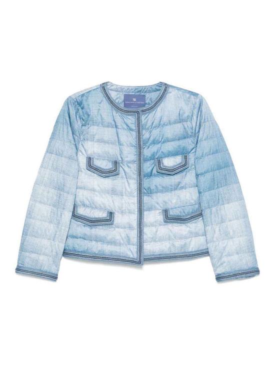  에르마노 설비노 자켓 D460A310SQJS4217 Blue