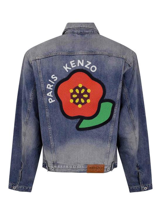  겐조 데님 자켓 FF55DV3026I7DS Blue - KENZO