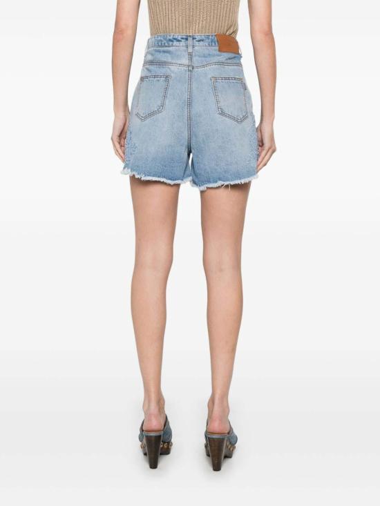  에르마노 설비노 데님 숏팬츠 D467P325IFKV94037 Blue - ERMANNO SCERVINO