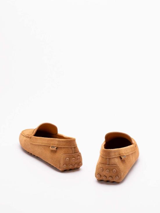 26SS 토즈 고미노 스웨이드 드라이빙 슈즈 XXW22L00010RE0S001 Brown - TODS