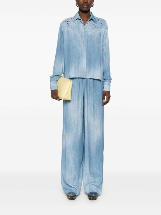  에르마노 설비노 의류 D462P302EMYS4217 Blue - ERMANNO SCERVINO