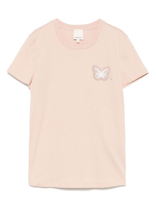 25SS 엠포리오 아르마니 반팔 티셔츠 EW001902 AF14836F4032 Powder