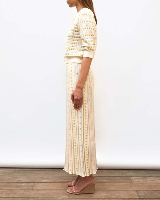  Molli 롱 스커트 몰리 클로셰트 스커트 밀크 - MOLLI