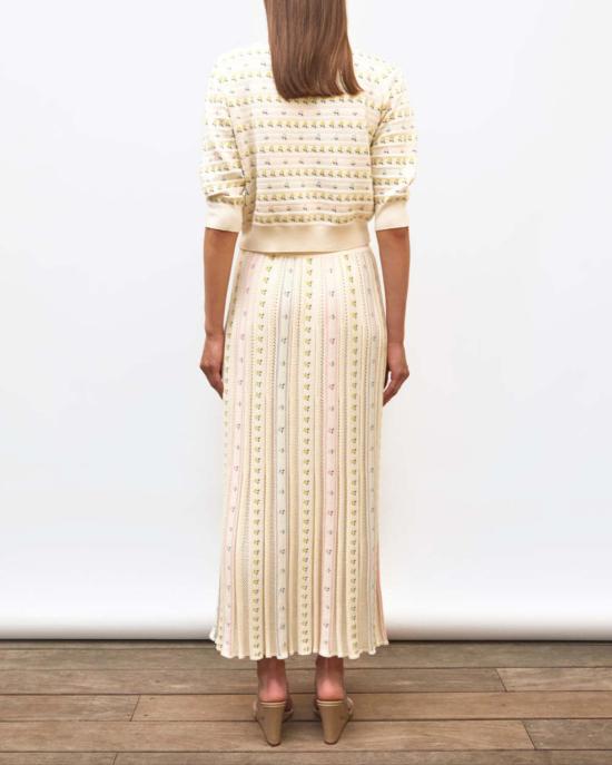  Molli 롱 스커트 몰리 클로셰트 스커트 밀크 - MOLLI