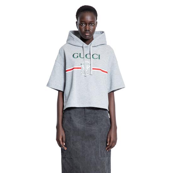  구찌 후드 티셔츠 815988XJG5F1056 Grey