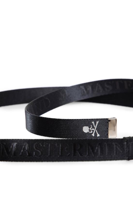  마스터마인드 가죽 벨트 MW25S14BE001BLACK Black - MASTERMIND