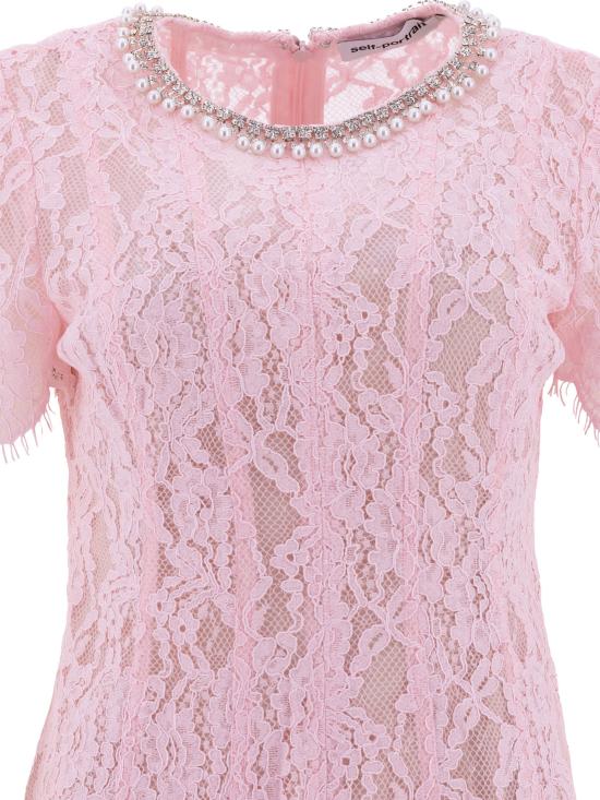 25SS 셀프 포트레이트 미디 원피스 RS25053MPPINK DOM - SELF PORTRAIT