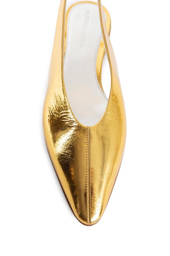  보테가베네타 플랫 슈즈 827702V5FO08265 Gold - BOTTEGA VENETA