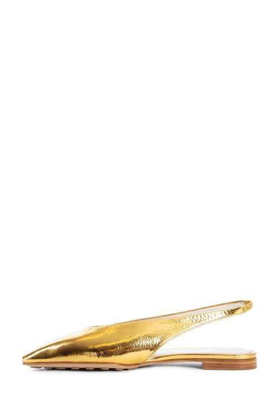  보테가베네타 플랫 슈즈 827702V5FO08265 Gold - BOTTEGA VENETA