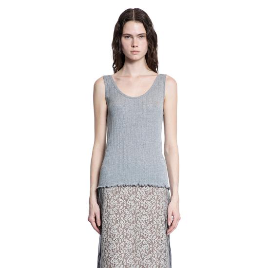  펜디 민소매 티셔츠 FS9720ASMJF1RX3 Grey