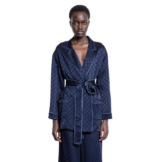  구찌 블라우스 803808Z7ADF4330 Blue