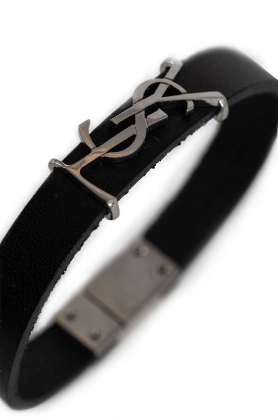  생로랑 브레이슬릿 7088150IH0E1000 Black - SAINT LAURENT