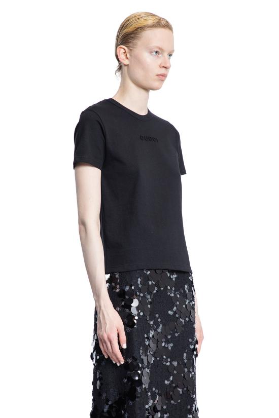  구찌 반팔 티셔츠 798764XJGYY1000 Black - GUCCI