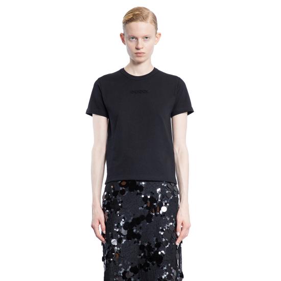  구찌 반팔 티셔츠 798764XJGYY1000 Black