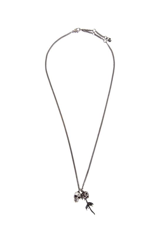  알렉산더 맥퀸 네크리스 823325J161N0446 Silver - ALEXANDER MCQUEEN