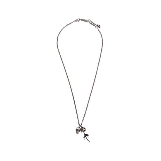  알렉산더 맥퀸 네크리스 823325J161N0446 Silver