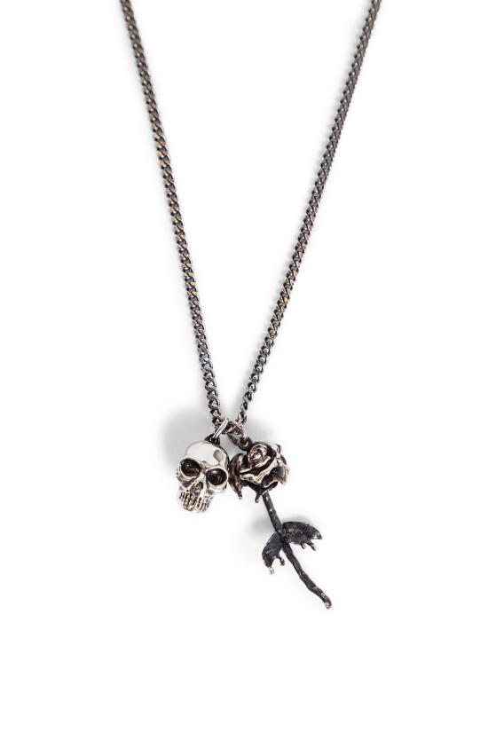  알렉산더 맥퀸 네크리스 823325J161N0446 Silver - ALEXANDER MCQUEEN