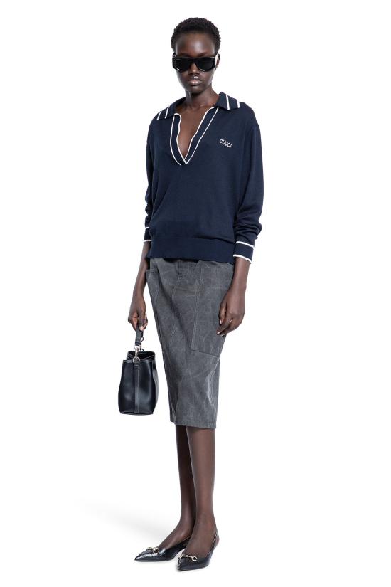  구찌 스웨터 815905XKELU4137 Blue - GUCCI