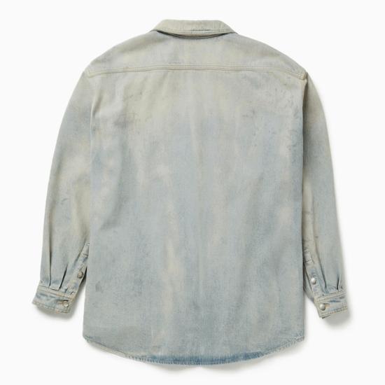 25SS 1989 스튜디오 긴팔 셔츠 S03UCC003DEN001 Light blue - 1989 STUDIO
