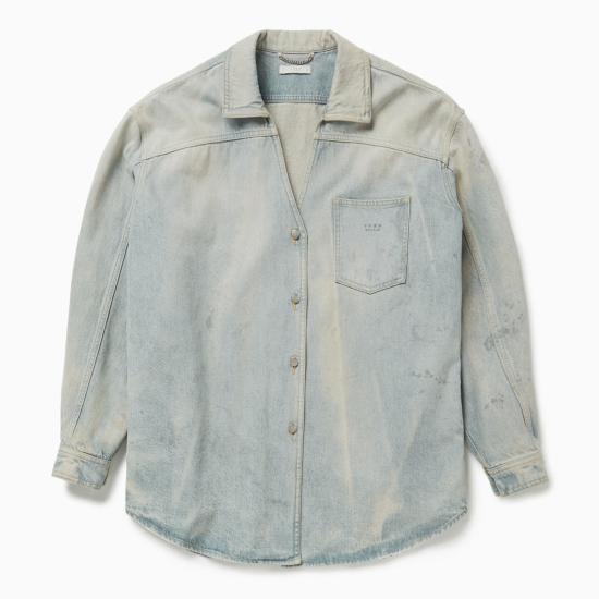 25SS 1989 스튜디오 긴팔 셔츠 S03UCC003DEN001 Light blue