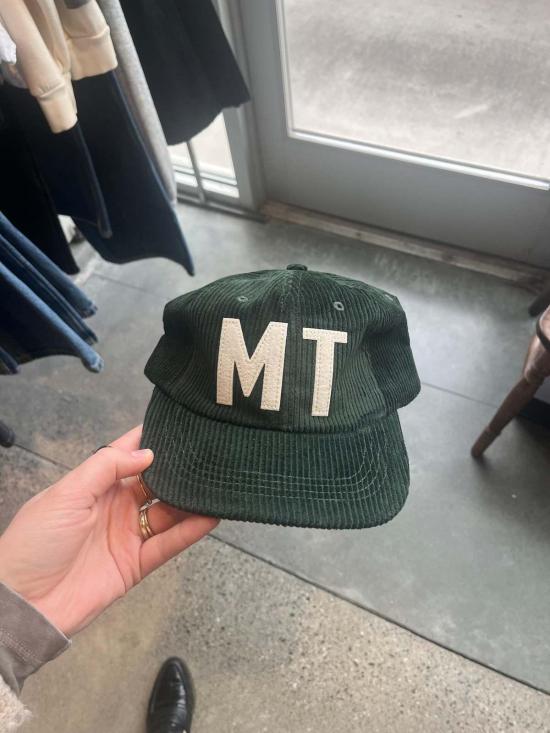  Salchicha 볼캡 살치차 레터맨 코듀로이 마운틴 햇 포레스트 그린