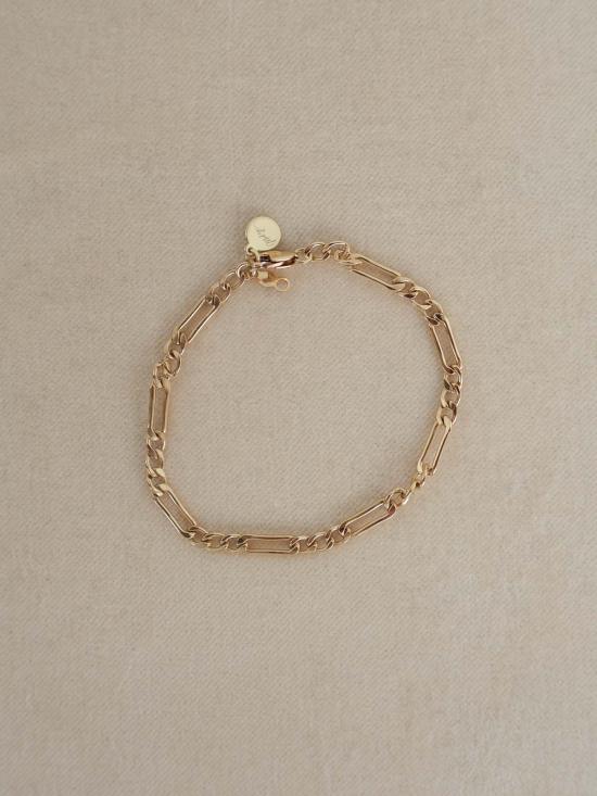  Dear Society 팔찌 디어 소사이어티 사샤 피가로 체인 브레이슬릿 골드 - OTHER BRANDS